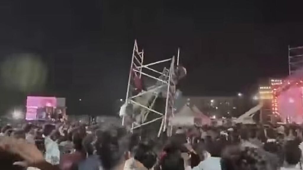 Engineering student fractures leg as stage equipment collapses at Yash’s ‘Toxic’ event